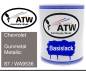Preview: Chevrolet, Gunmetal Metallic, 87 / WA9536: 1L Lackdose, von ATW Autoteile West.